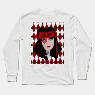 Queen of Hearts Long Sleeve T-Shirt